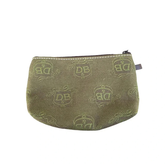 Dooney & Bourke canvas green pouch small - Picture 7 of 8